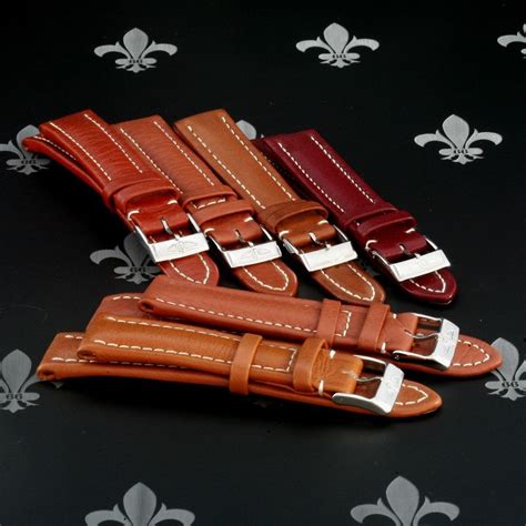 original breitling leather watch straps|breitling aerospace leather strap.